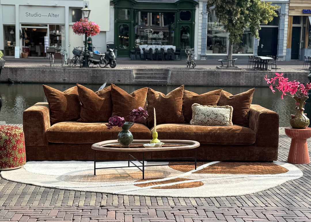 Bank Riviera warm brown