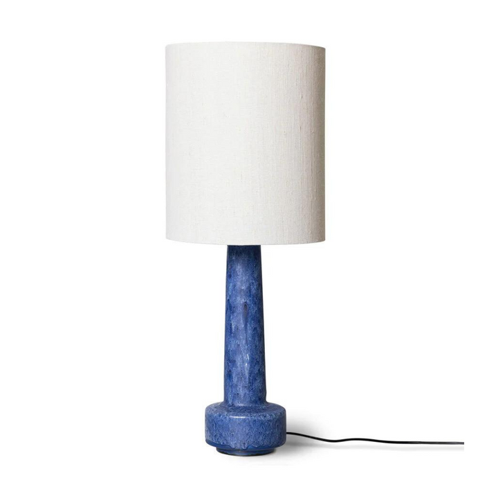 Tafellamp retro blauw