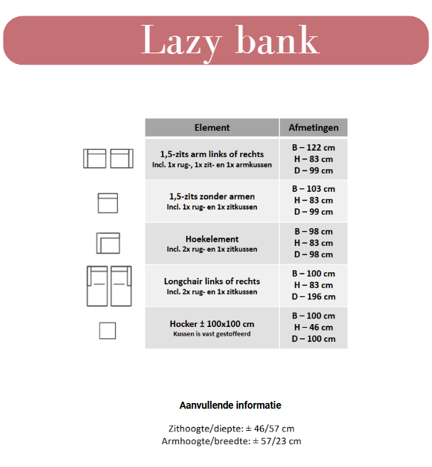Bank Lazy Burgundy