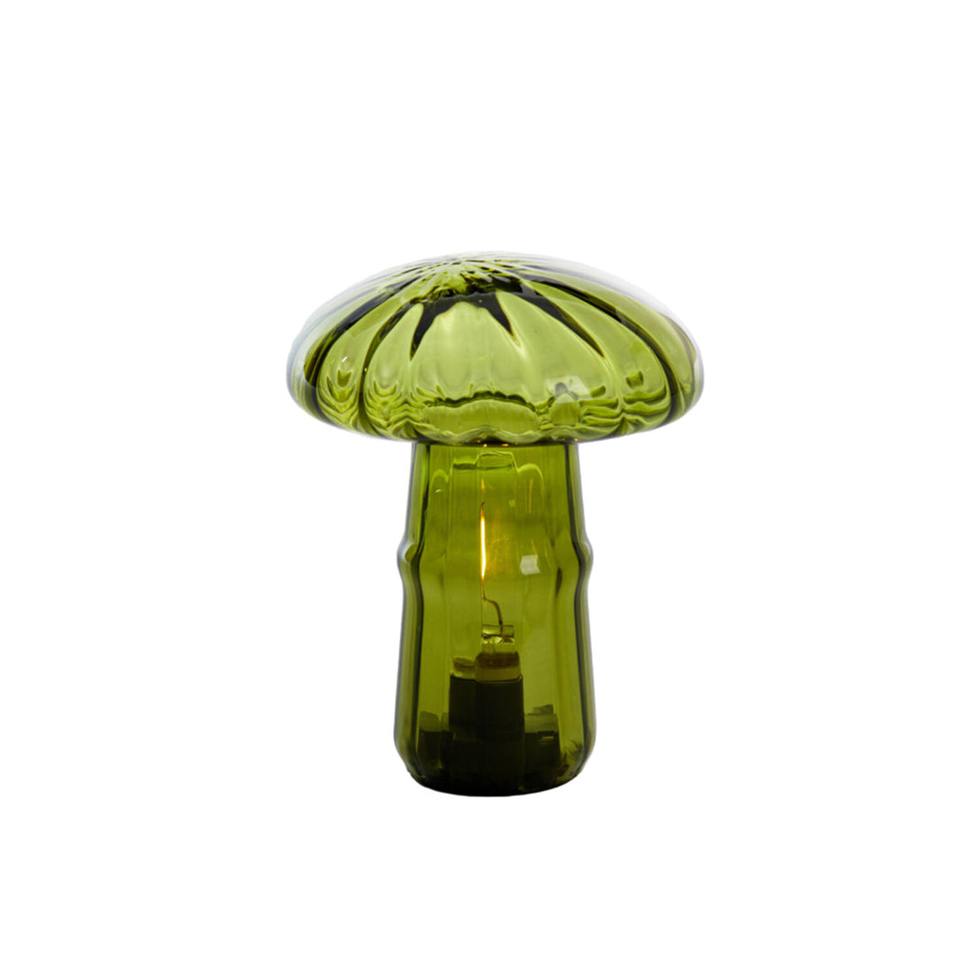 Mushroom tafellamp donkergroen