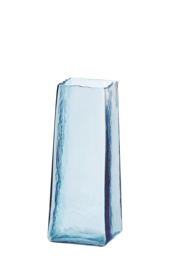 Vaas kube S blauw