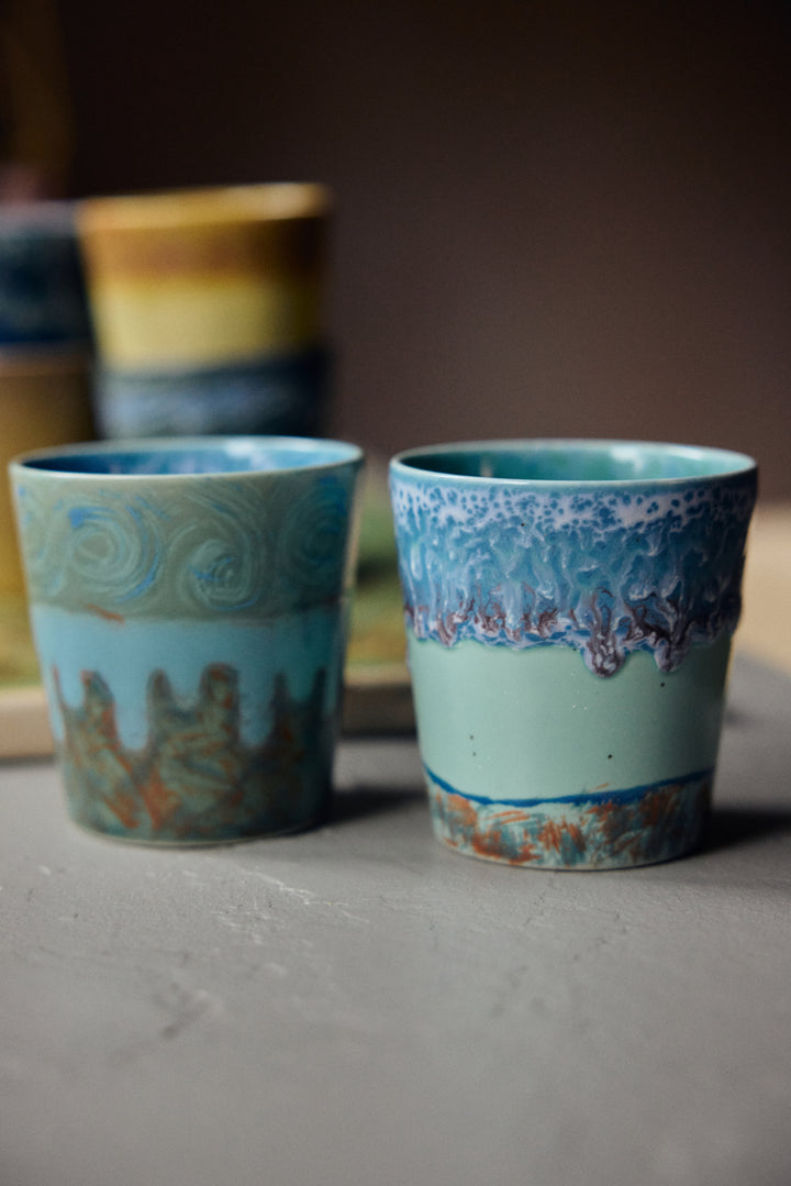 Koffiemokken 'Self Portrait' (set van 2)