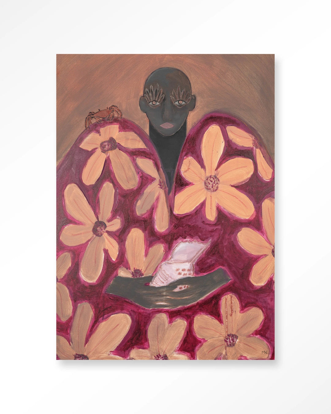 Schilderij Flower Lady