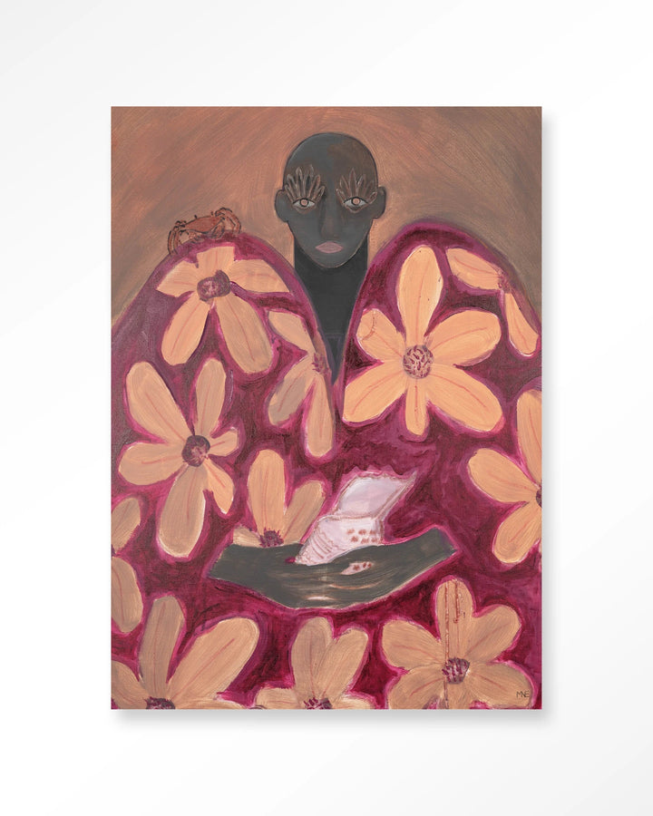 Schilderij Flower Lady