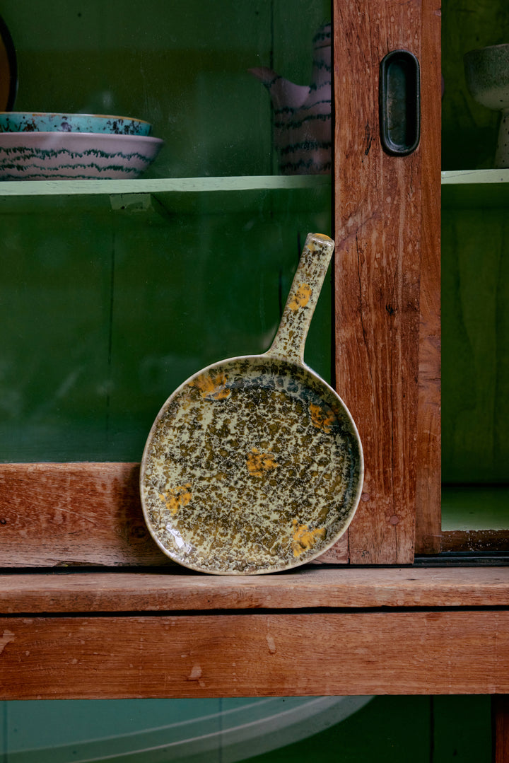 Serveerbord: 70s ceramics fjord
