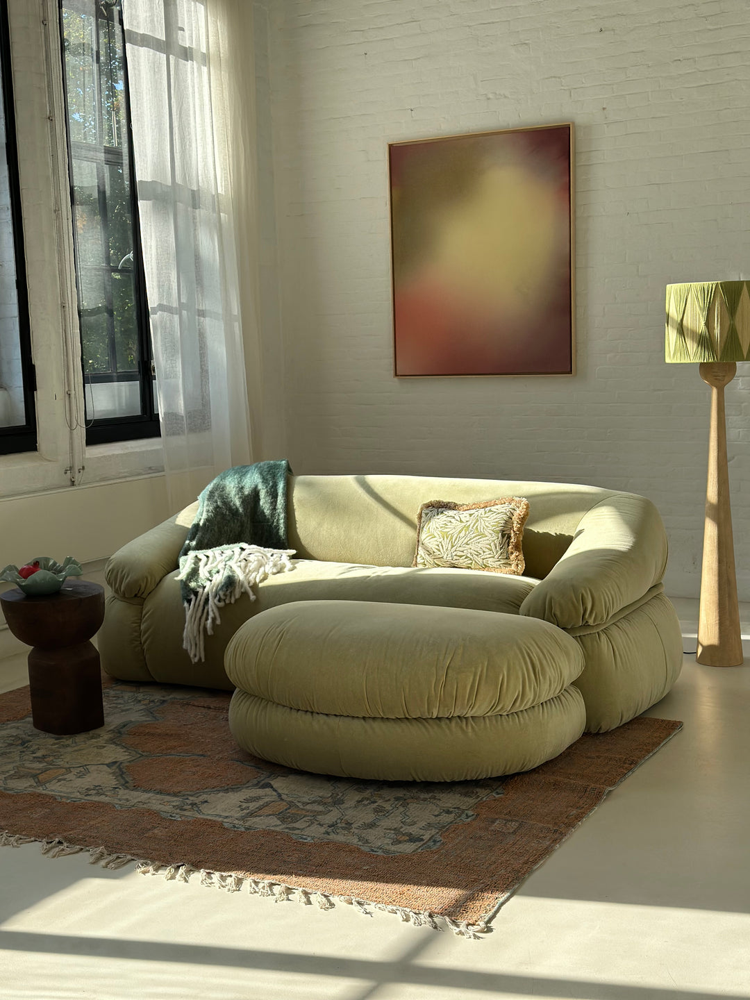 Sunday bank Soft Apple green