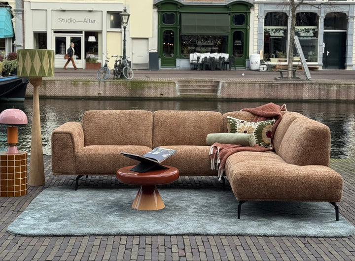 Bank Sydney hoekbank warm yellow