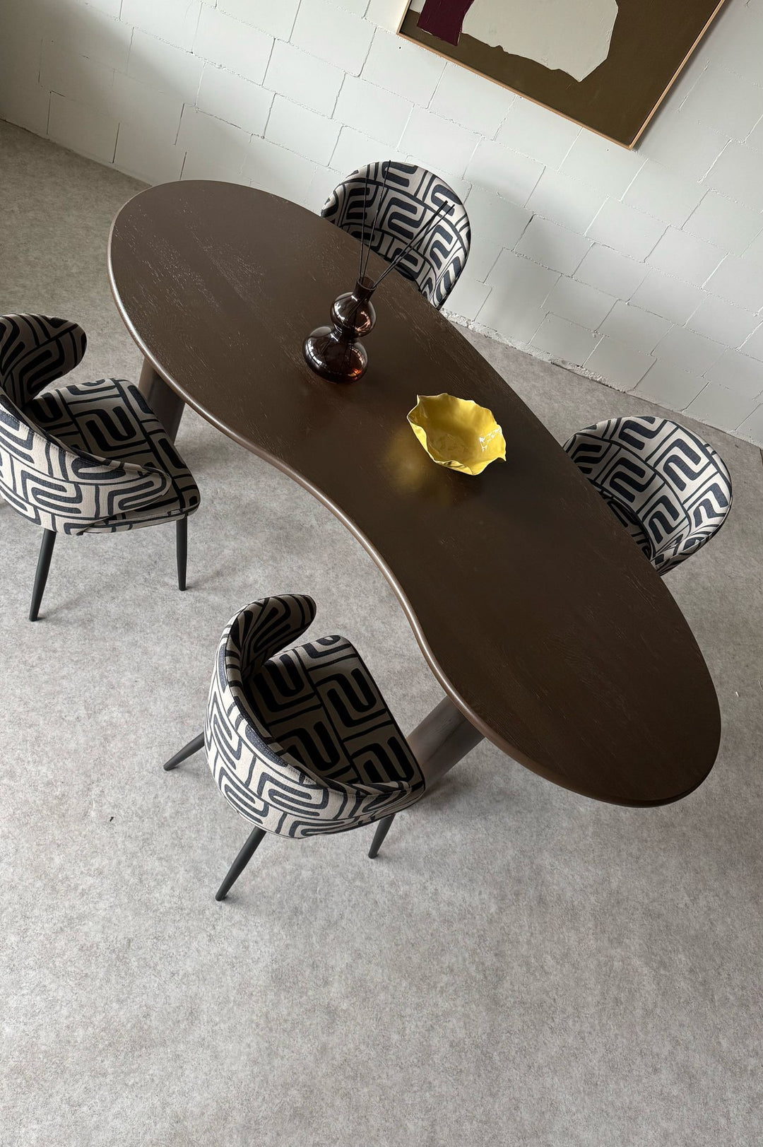 Eettafel Cleo dark brown