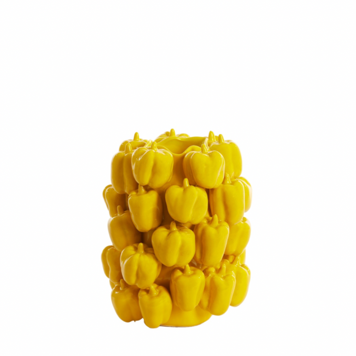 Paprika vaas XL geel