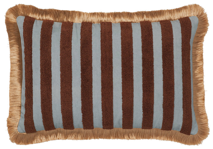 Kussen Palais Jackie Smokey Blue & Spice