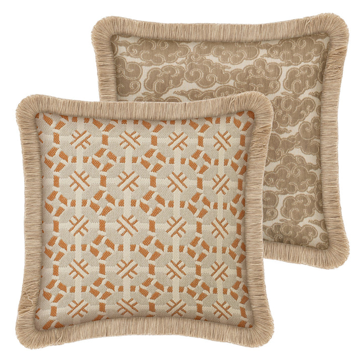 Kussen Palais Coco Karamel X Yin Zand & Ecru