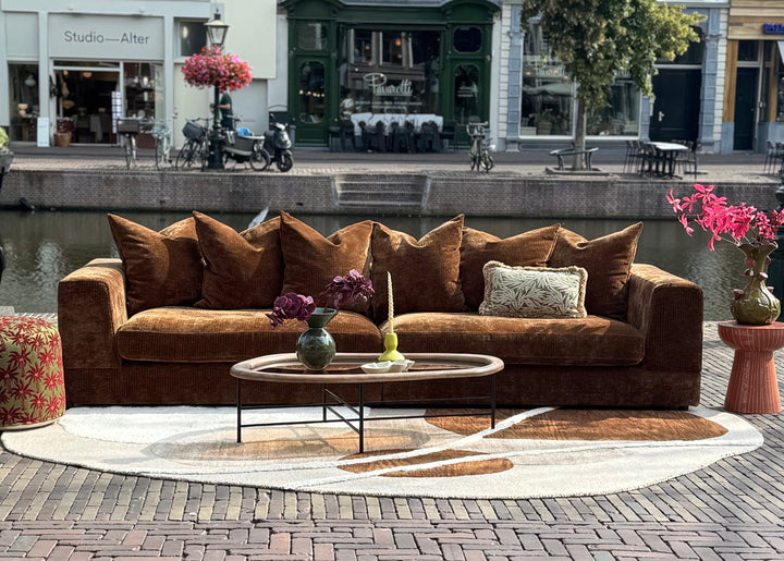 Bank Riviera warm brown