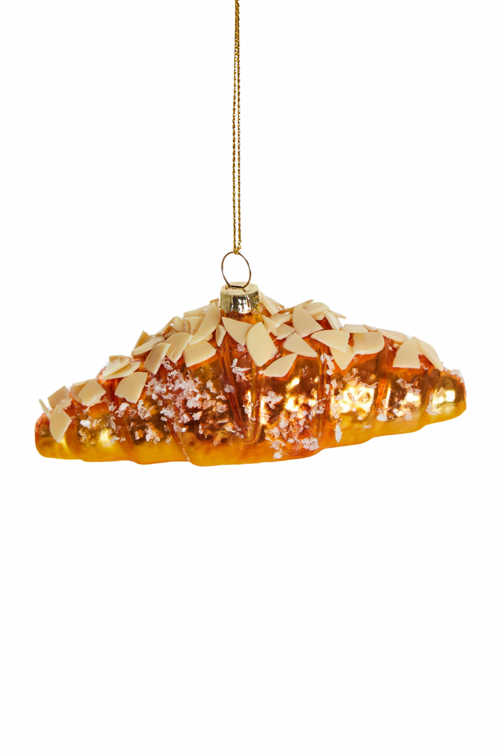 Kerstornament amandelcroissant