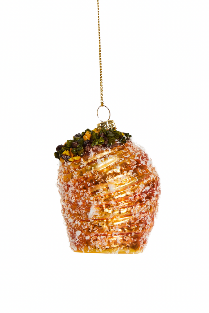 Kerstornament Pistache Cruffin