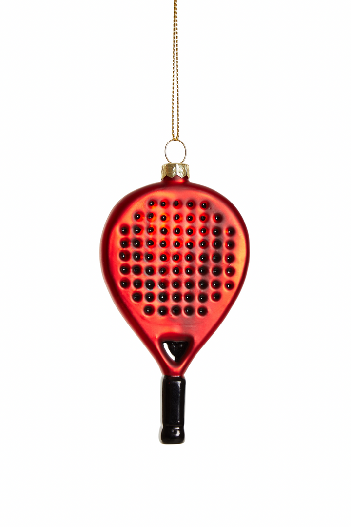 Kerstornament Padelracket