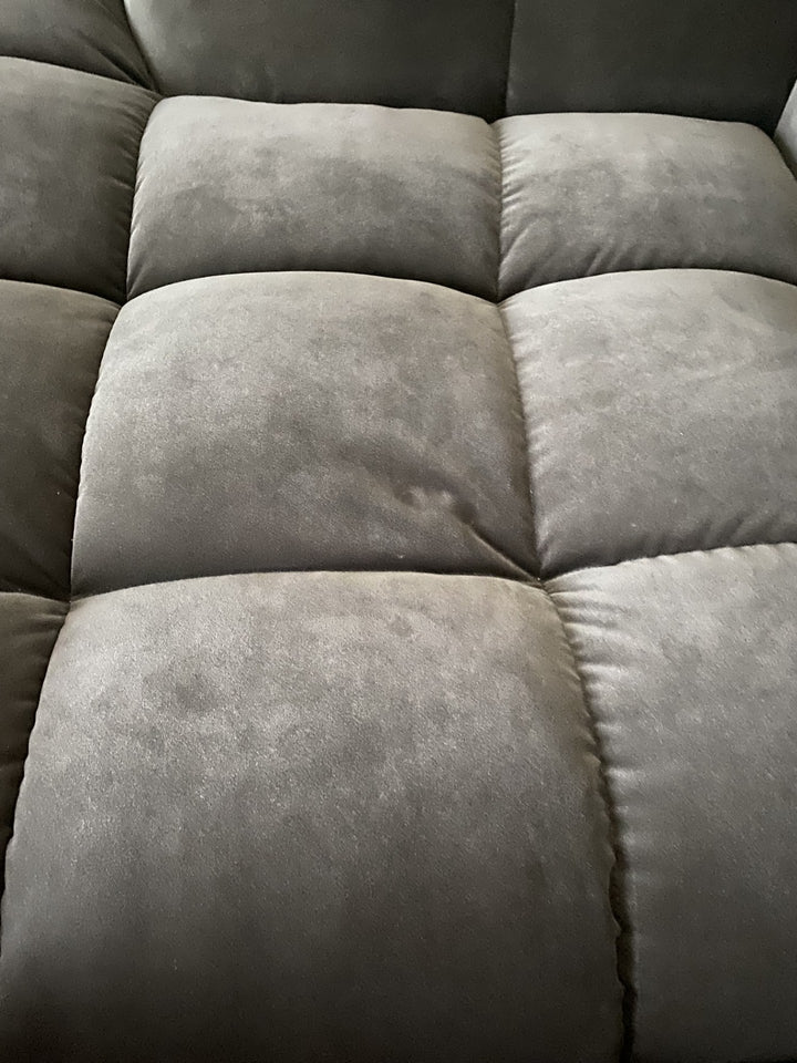 Servicemodel Louis bank grijs taupe