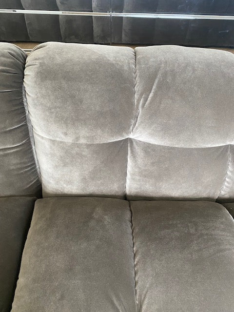 Servicemodel Louis bank grijs taupe