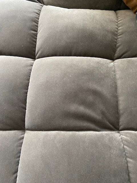 Servicemodel Louis bank grijs taupe