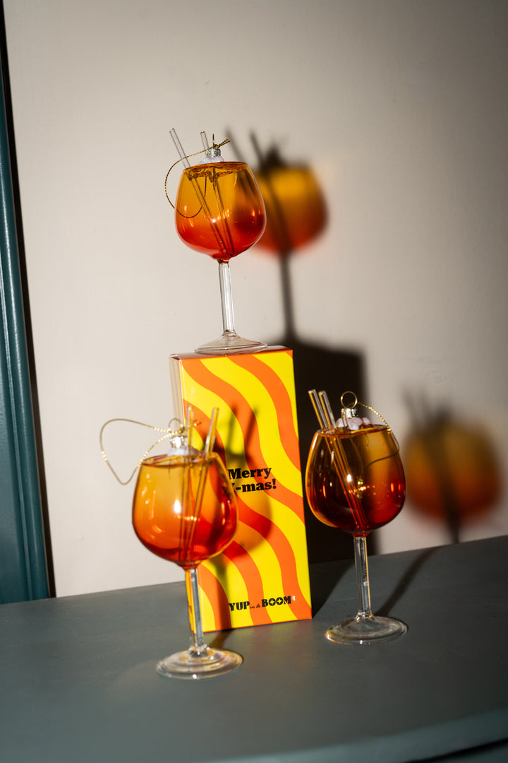 Kerstornament Aperol Spritz