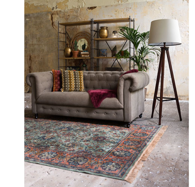 Vloerkleed Old Green (2 maten)