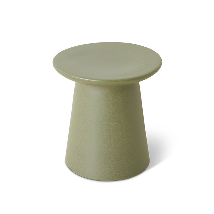 Earthware side table army
