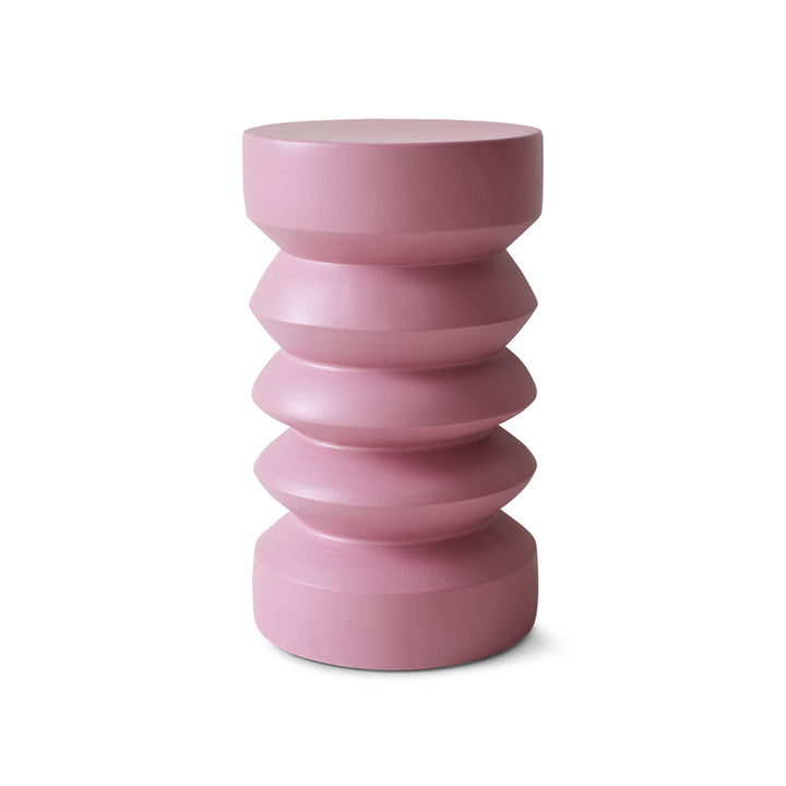 Bijzettafel stoneware pink
