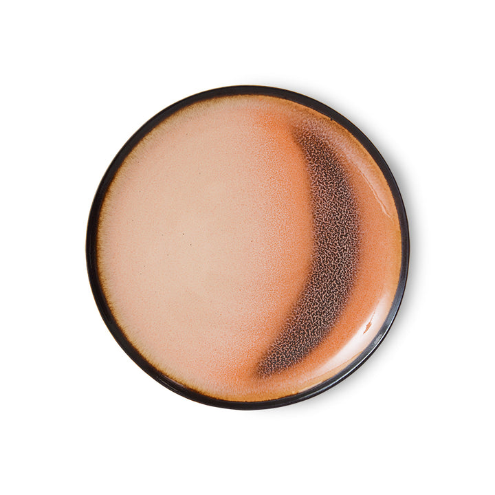 70s ceramics dessert bordjes Horizon (set van 2)