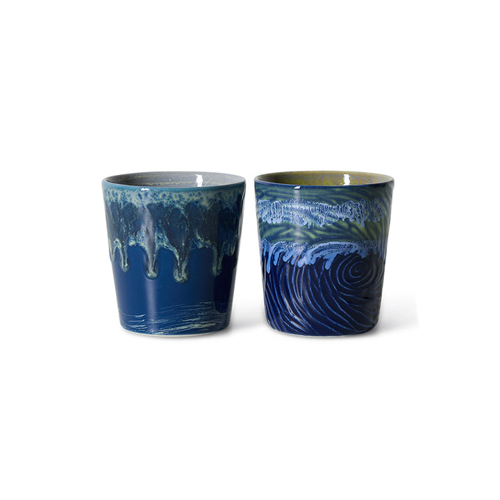 Koffiemokken 'Starry Night' (set van 2)