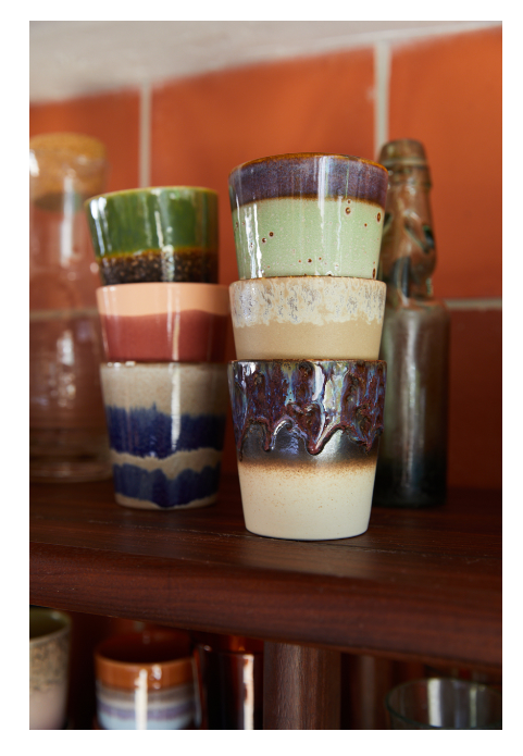 70'S KOFFIE MOKKEN STONE (SET V 6)