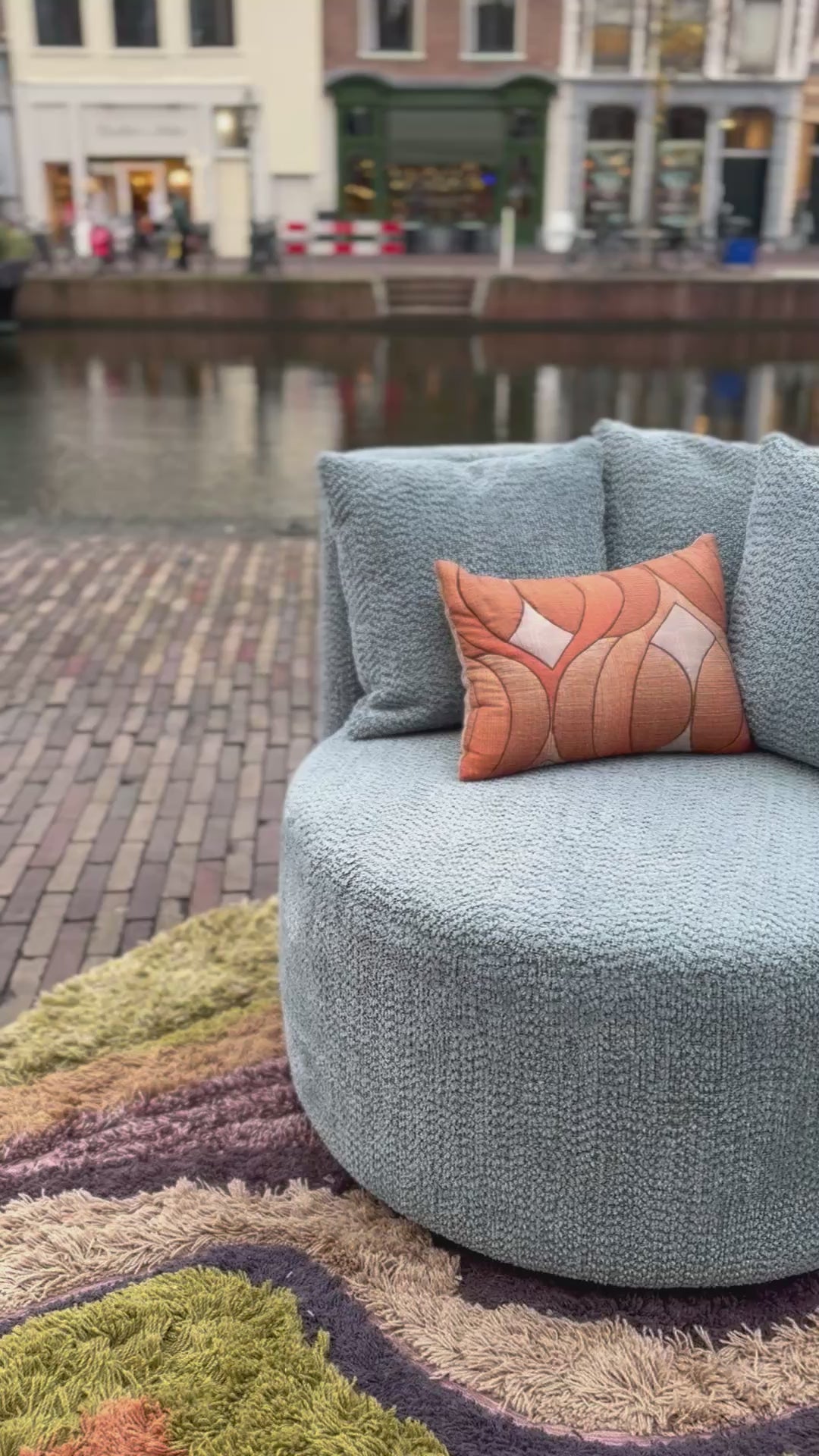 Lola fauteuil Be Lovely blauw