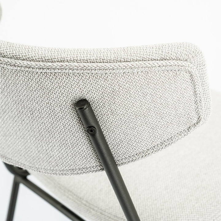 Barkruk Crocket taupe