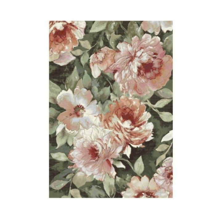 Vloerkleed Flower Bomb roze ( diverse afmetingen )