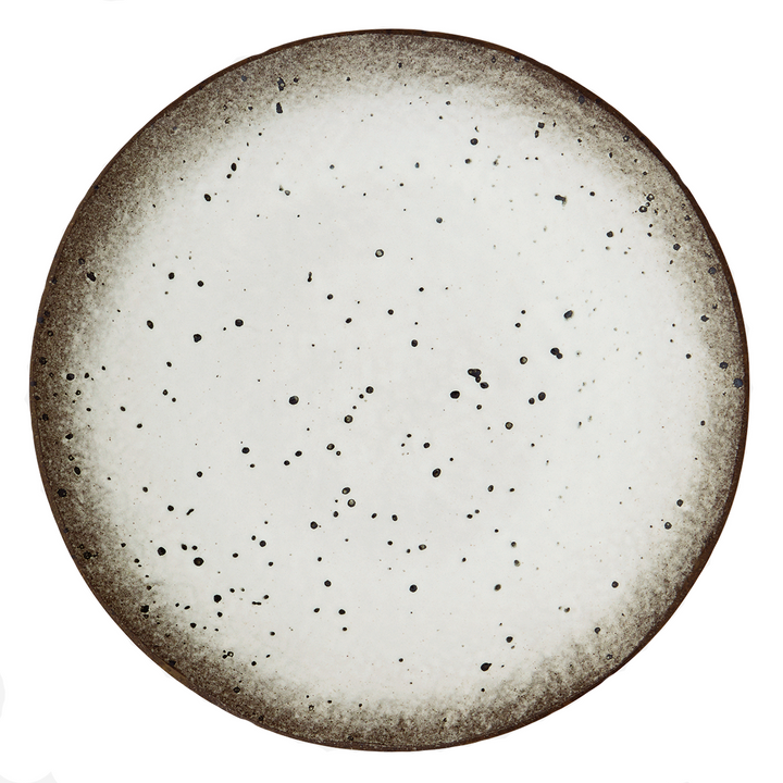 Stoneware bord Amber
