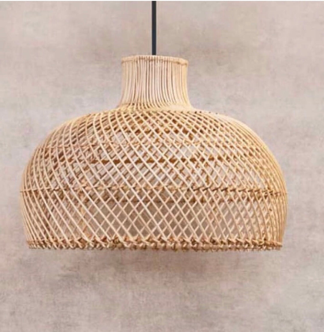 Maze rotan lamp naturel L