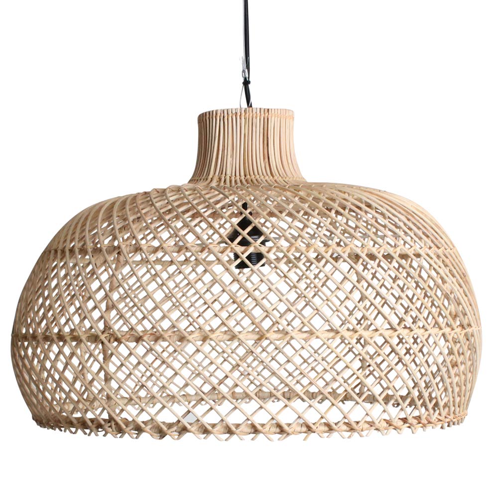 Maze rotan lamp naturel L