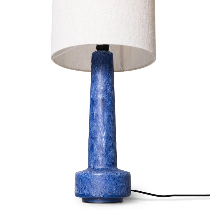 Tafellamp retro blauw