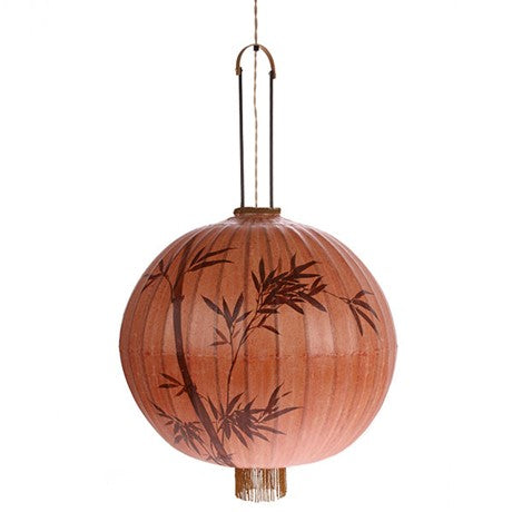 Traditional Taiwanese lantern round terra