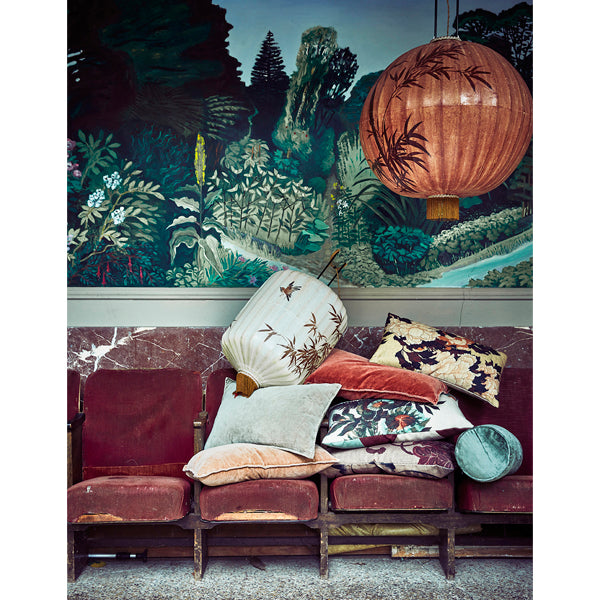 Traditional Taiwanese lantern round terra